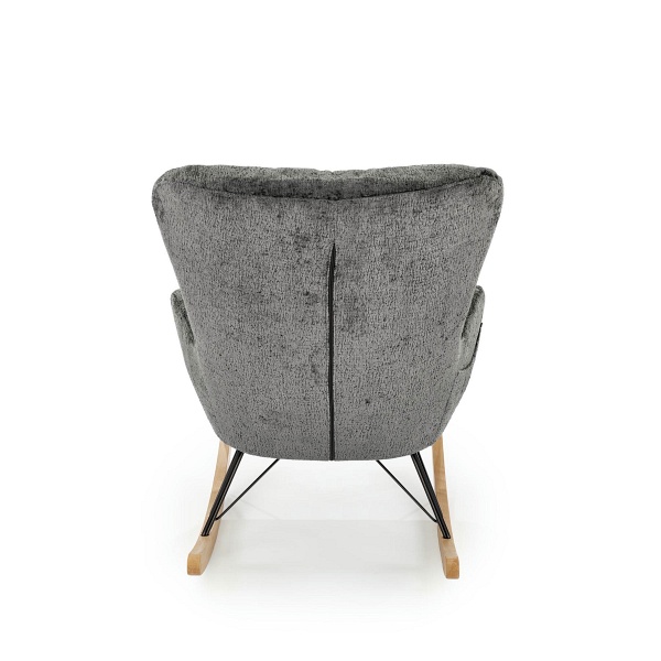 Fotel CASTRO wypoczynkowy popielaty - Halmar