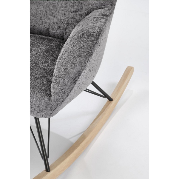 Fotel CASTRO wypoczynkowy popielaty - Halmar