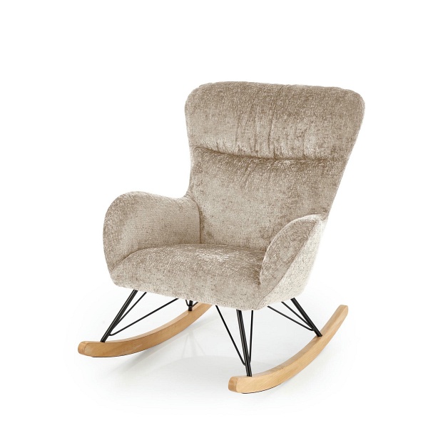 Fotel CASTRO wypoczynkowy beżowy - Halmar