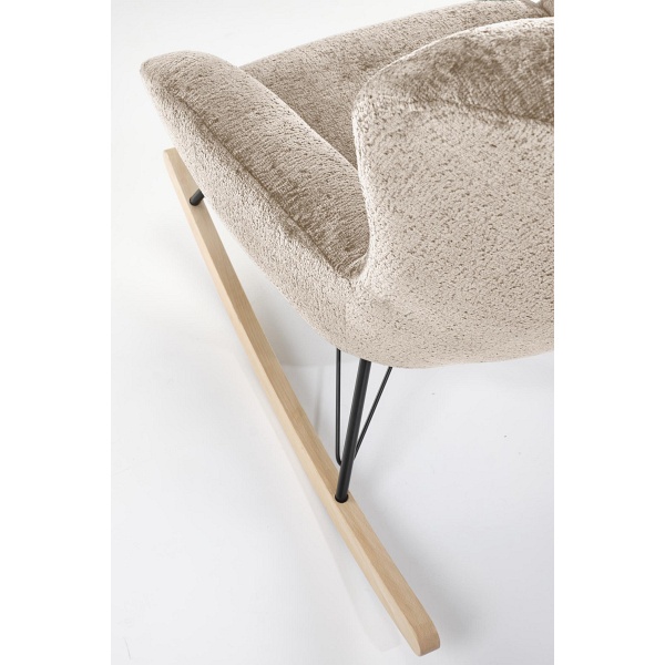 Fotel CASTRO wypoczynkowy beżowy - Halmar