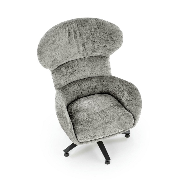 Fotel FRANCO wypoczynkowy popielaty - Halmar