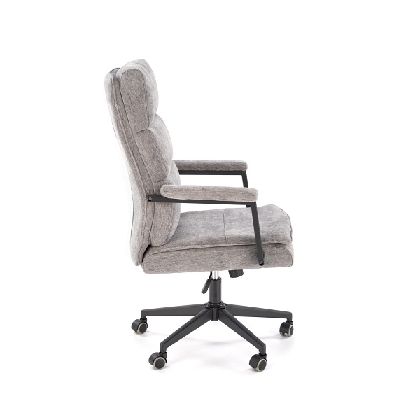 Fotel ADRIANO obrotowy popielaty - Halmar