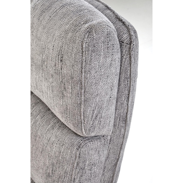 Fotel ADRIANO obrotowy popielaty - Halmar