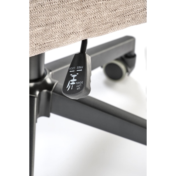 Fotel ADRIANO obrotowy beżowy - Halmar