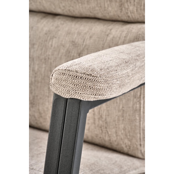 Fotel ADRIANO obrotowy beżowy - Halmar