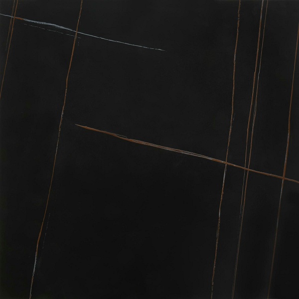 Ława FELICIA stelaż - złoty, blat - czarny marmur - Halmar