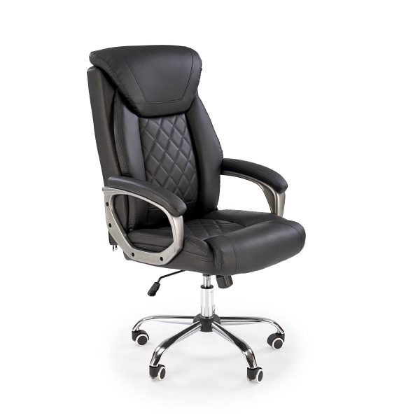 Fotel HELDER gabinetowy czarny - Halmar