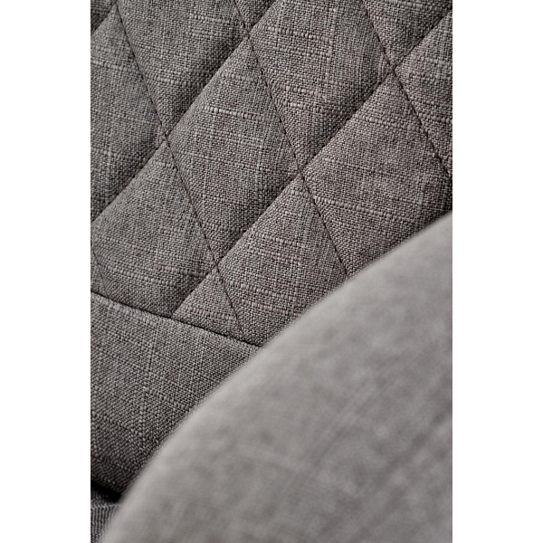 Fotel HELDER 2 gabinetowy popielaty - Halmar