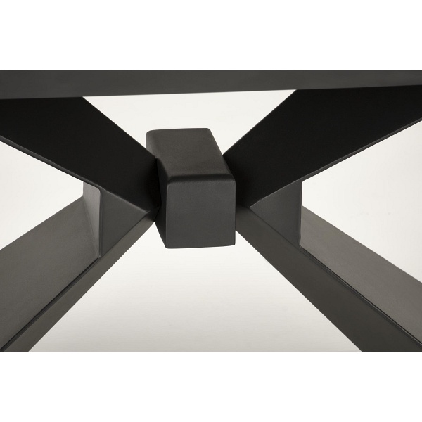 Stół LUCIANO rozkładany, blat: niebieski marmur - Halmar