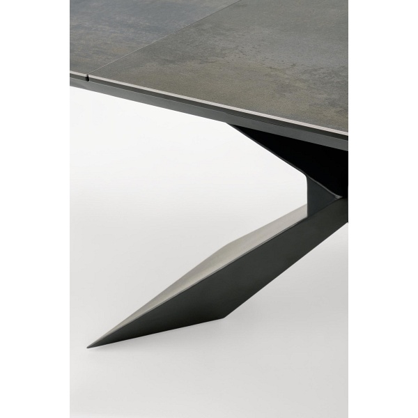 Stół LUCIANO rozkładany, blat: niebieski marmur - Halmar