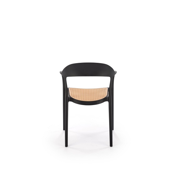 Krzesło K530 czarny / naturalny - Halmar