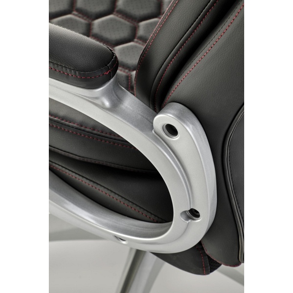 Fotel THOMAS gabinetowy czarny - Halmar