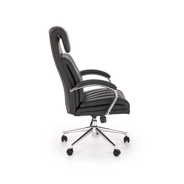 Fotel ROMANO gabinetowy czarny - Halmar