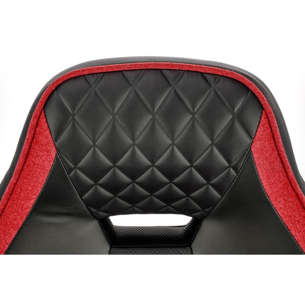 Fotel RAGNAR gabinetowy czarny / czerwony - Halmar