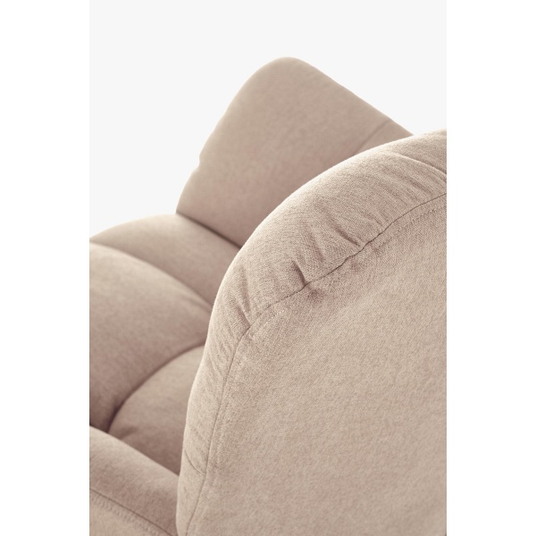 Fotel VASCO bujany beżowy - Halmar