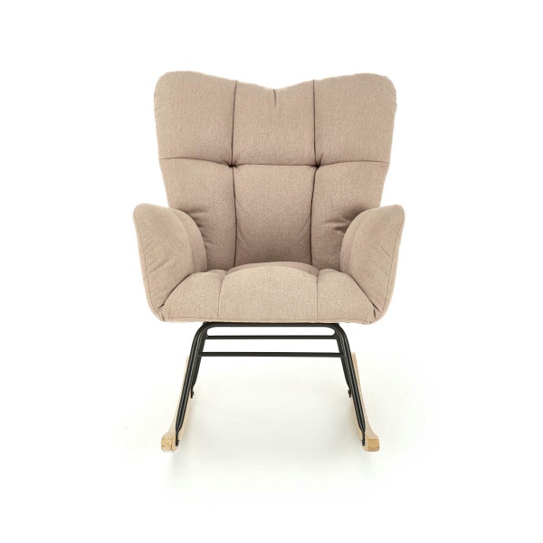 Fotel VASCO bujany beżowy - Halmar