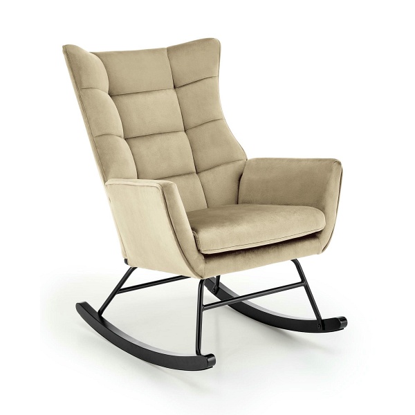 Fotel BAZALTO bujany beżowy - Halmar