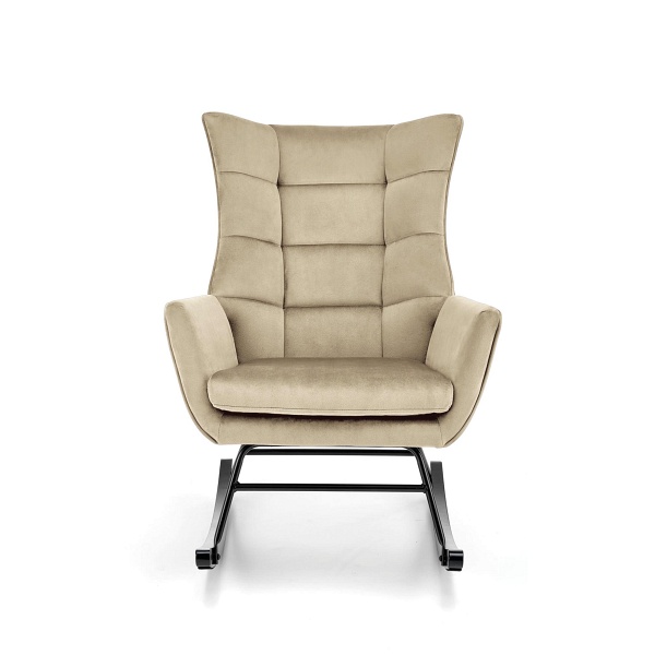 Fotel BAZALTO bujany beżowy - Halmar