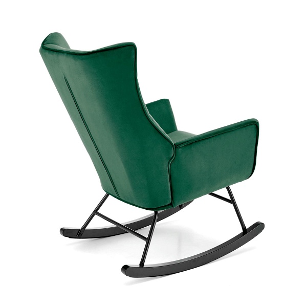 Fotel BAZALTO bujany c.zielony - Halmar