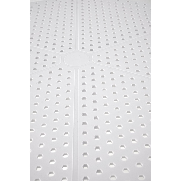 Stół CALVO okrągły biały - Halmar