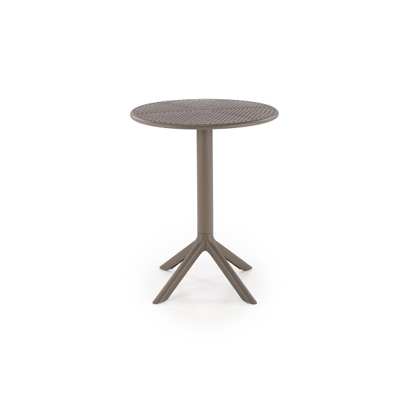 Stół CALVO okrągły khaki - Halmar