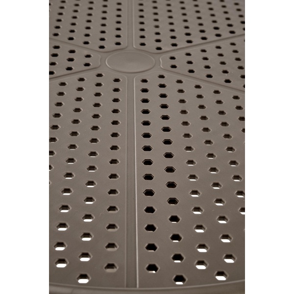 Stół CALVO okrągły khaki - Halmar