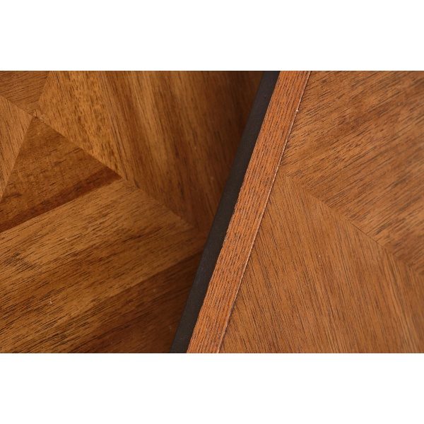 ELZA zestaw 2 ław, orzechowy / czarny - Halmar