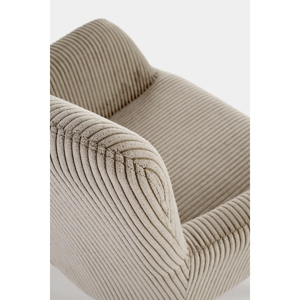 Fotel AMARO wypoczynkowy, popielaty - Halmar