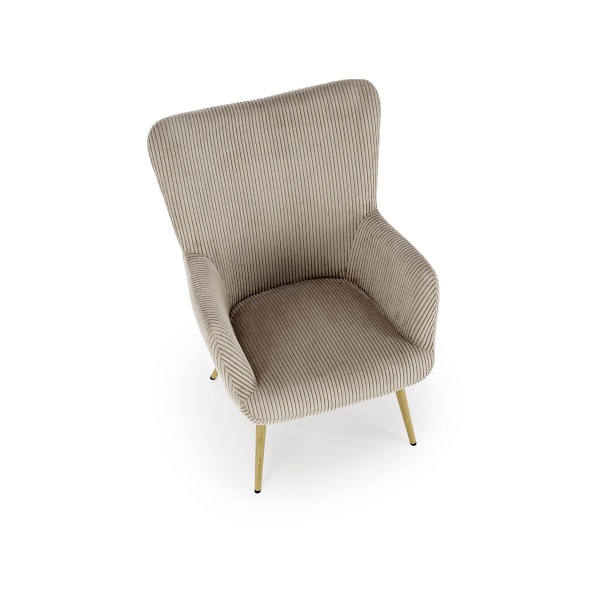 Fotel AMARO wypoczynkowy, popielaty - Halmar