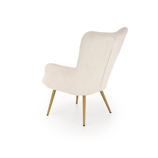 Fotel AMARO wypoczynkowy, kremowy - Halmar