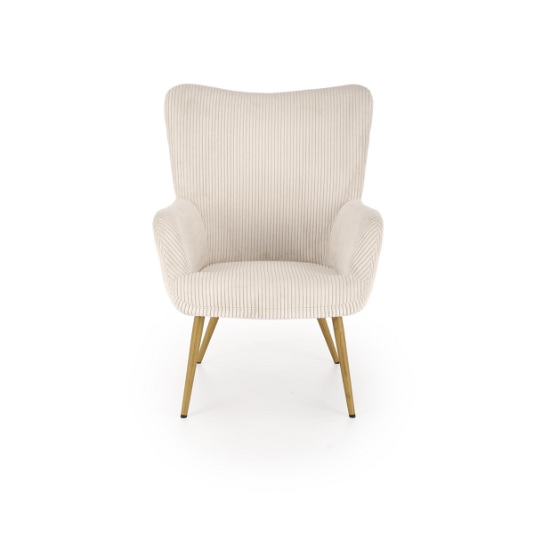 Fotel AMARO wypoczynkowy, kremowy - Halmar