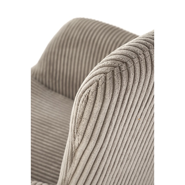 Fotel BELMIRO wypoczynkowy z funkcją kołyski, popielaty - Halmar