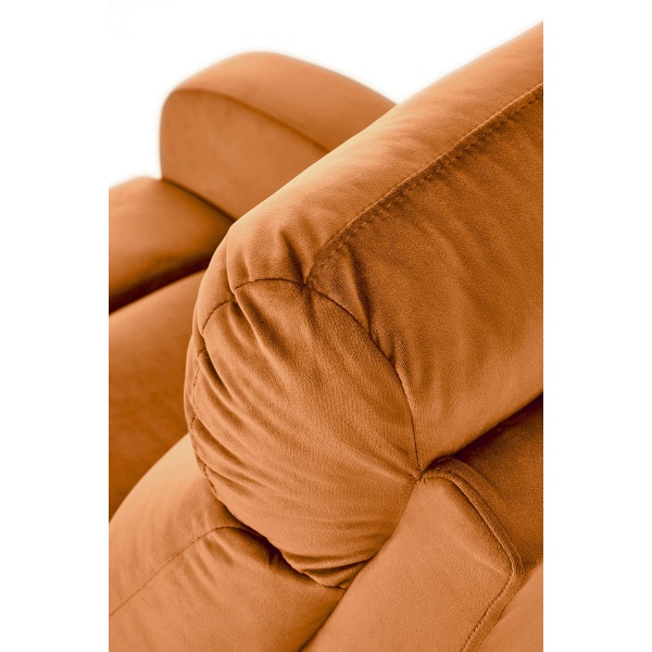 Fotel WONDER rozkładany z funkcją kołyski, cynamonowy - Halmar