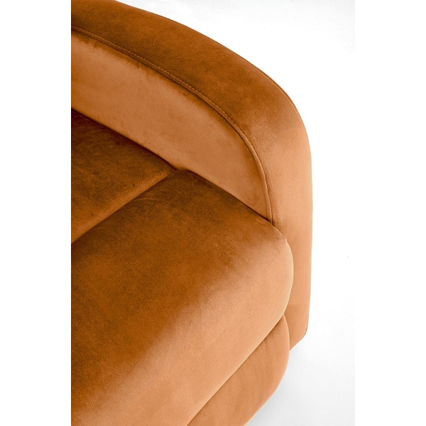 Fotel WONDER rozkładany z funkcją kołyski, cynamonowy - Halmar