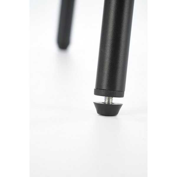 Hoker H121 nogi - czarny, siedzisko - beżowy - Halmar