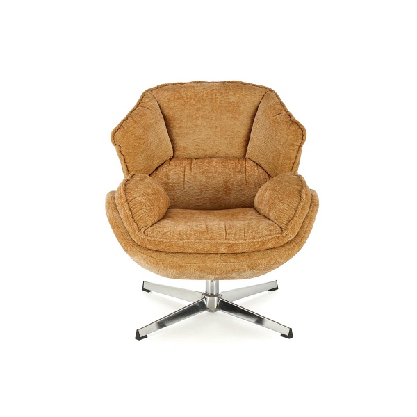 Fotel GUIDO wypoczynkowy musztardowy - Halmar