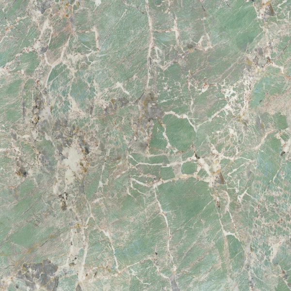 Stół GIOVANI okrągły, blat - zielony marmur, nogi - czarny - Halmar