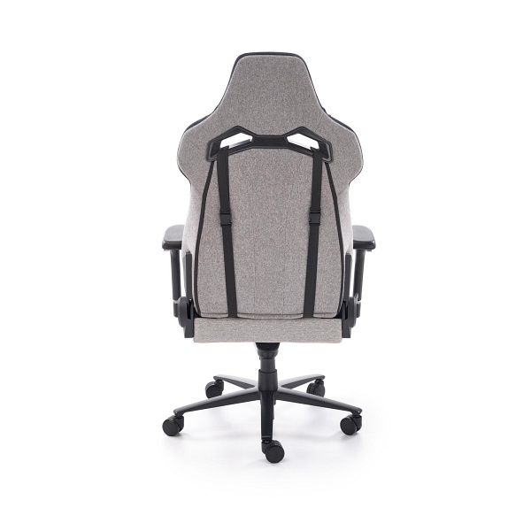 Fotel ALISTER gabinetowy popielaty / czarny - Halmar