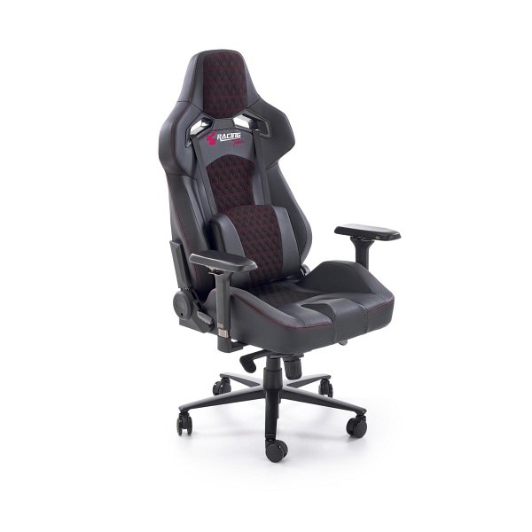 Fotel BALDUR gabinetowy c.popielaty / czarny - Halmar