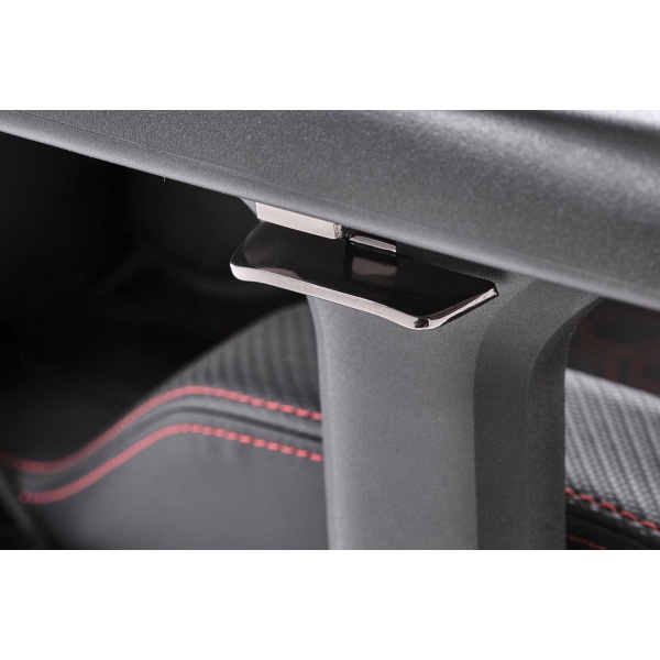 Fotel BALDUR gabinetowy c.popielaty / czarny - Halmar