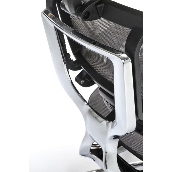 Fotel ETHAN gabinetowy popielaty - Halmar