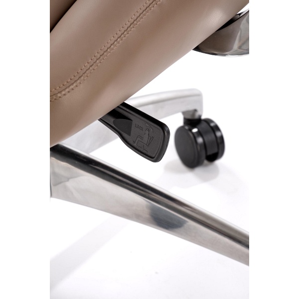 Fotel DARWIN gabinetowy cappuccino - Halmar