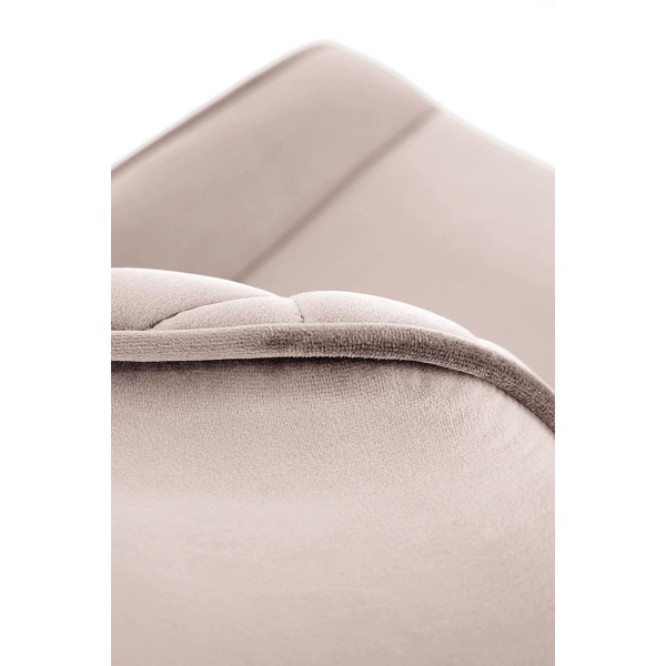 Krzesło K520 nogi - czarne, siedzisko - beżowy - Halmar