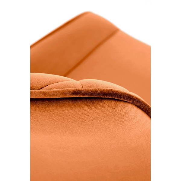 Krzesło K520 nogi - czarne, siedzisko - cynamonowy - Halmar