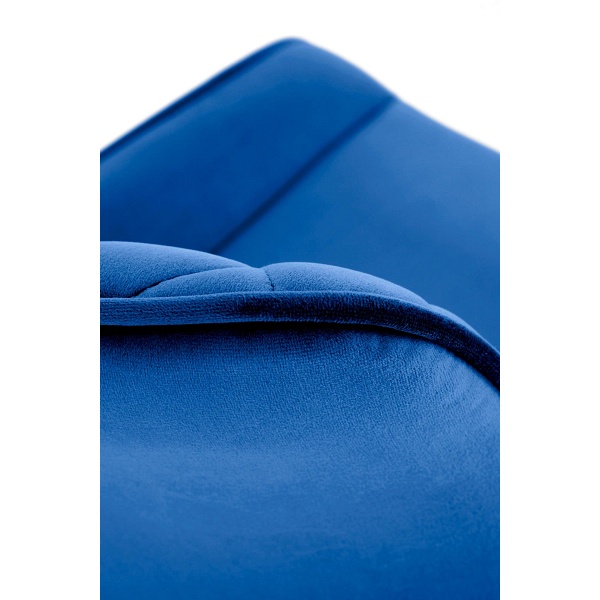 Krzesło K520 nogi - czarne, siedzisko - granatowy - Halmar