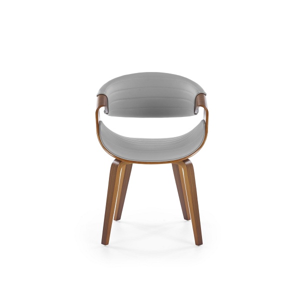 Krzesło K544 popielaty / orzechowy - Halmar