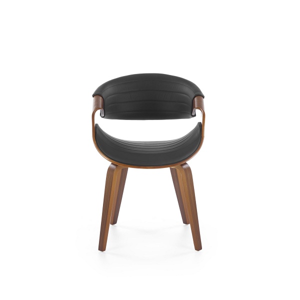 Krzesło K544 czarny / orzechowy - Halmar