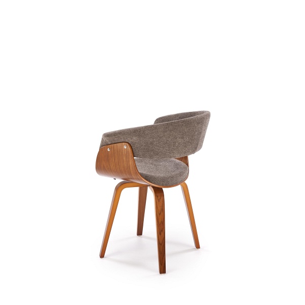 Krzesło K545 popielaty / orzechowy - Halmar