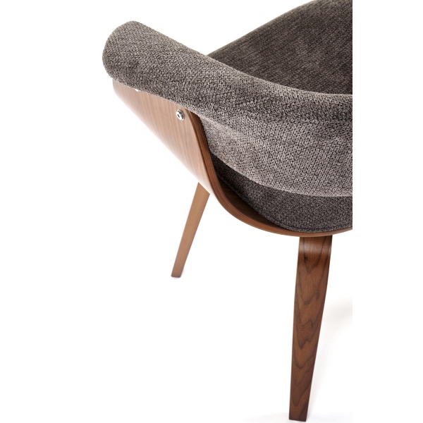 Krzesło K545 popielaty / orzechowy - Halmar