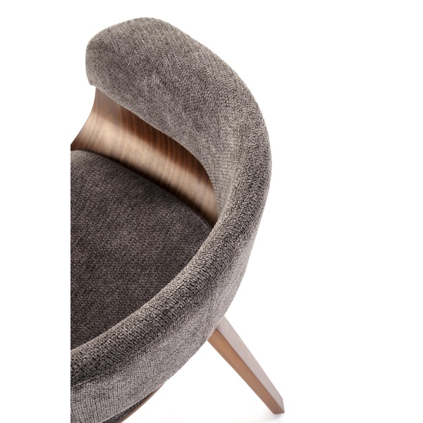 Krzesło K545 popielaty / orzechowy - Halmar